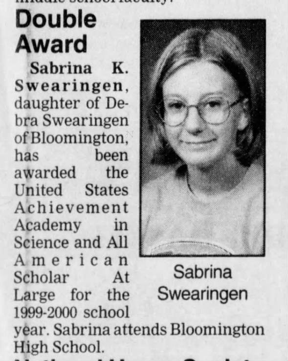 Clipping from The Pantagraph